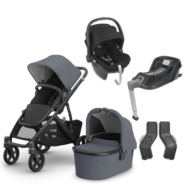 UPPAbaby Vista V3 Pushchair with Mesa Car Seat & Base - Julian