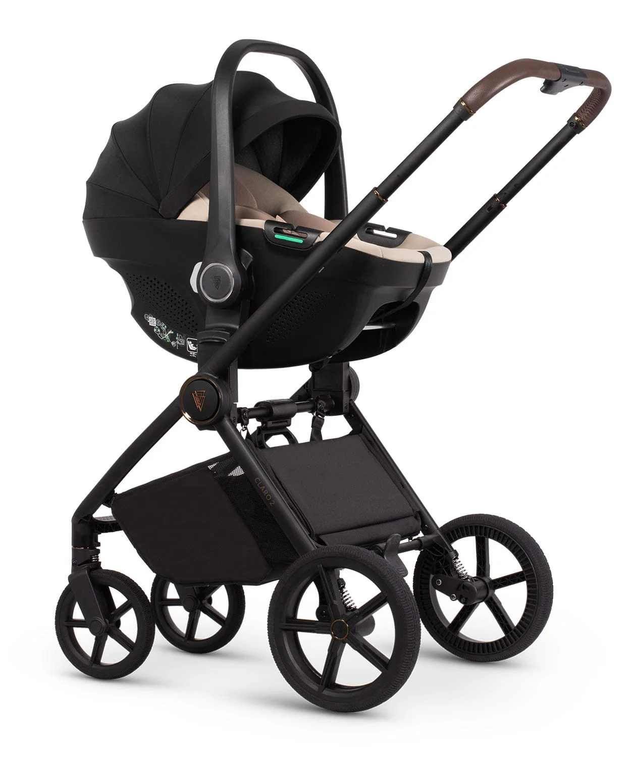 Venicci Claro 2 4in1 (Tiago) Travel System - Almond/Beige - Image 5