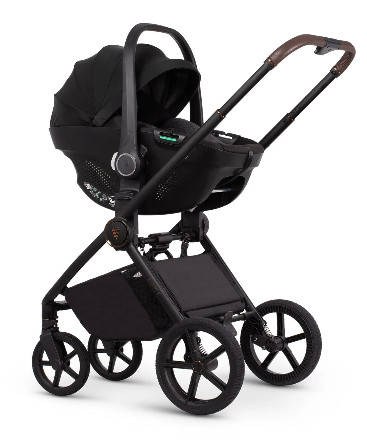 Venicci Claro 2 4in1 (Tiago) Travel System - Almond/Black - Image 6