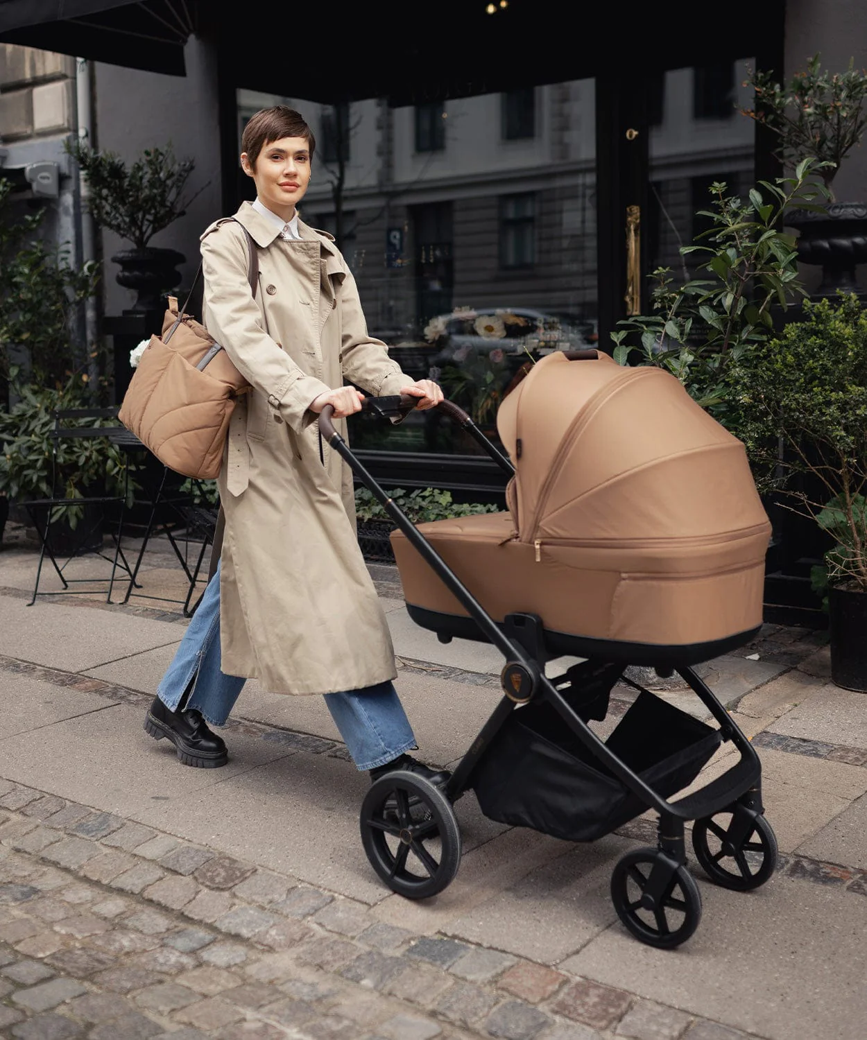 Venicci Claro 3in1 (Tiago) Travel System - Caramel - Image 8