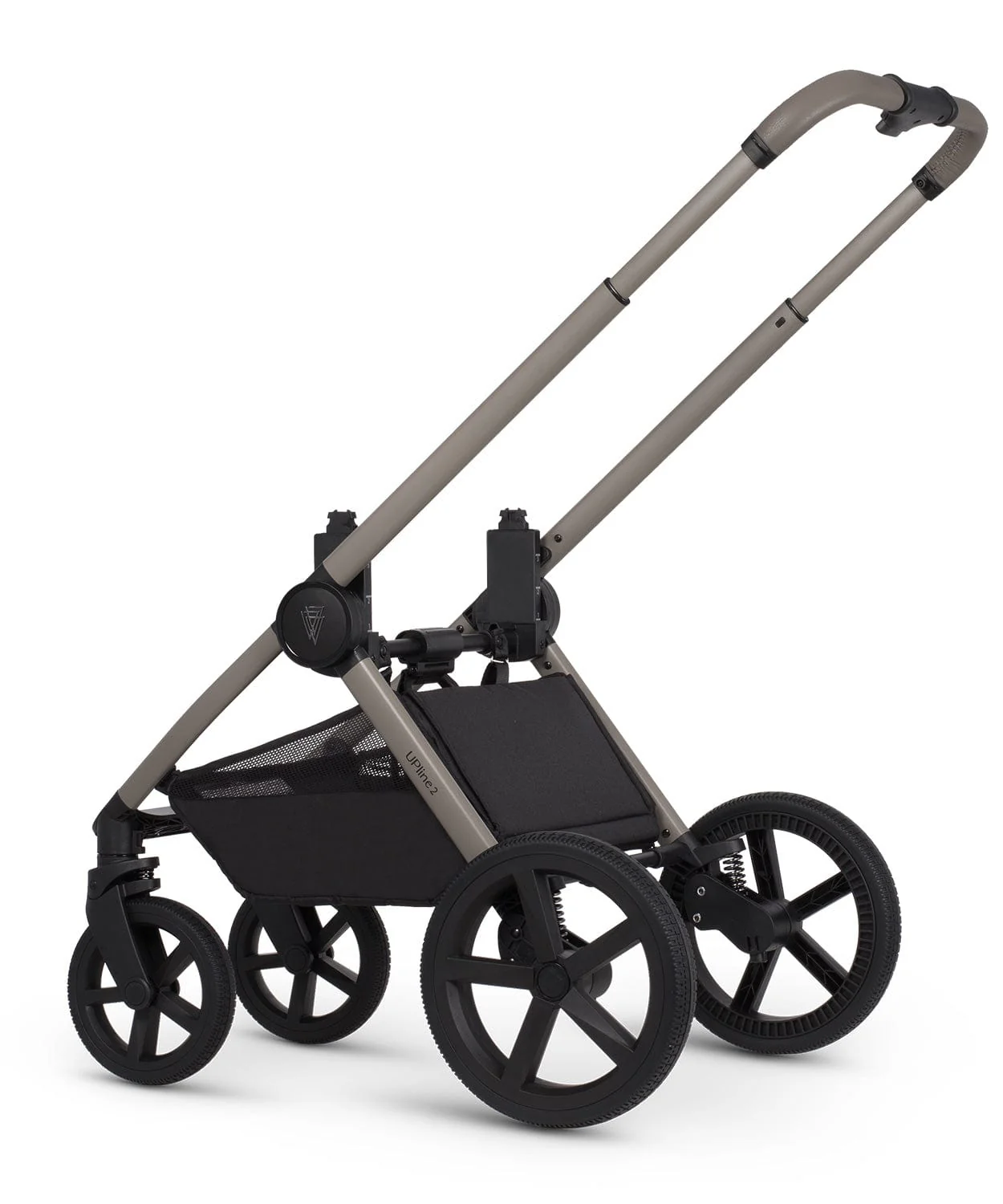 Venicci Upline 2, 3in1 Pushchair - Taupe/Black - Image 7