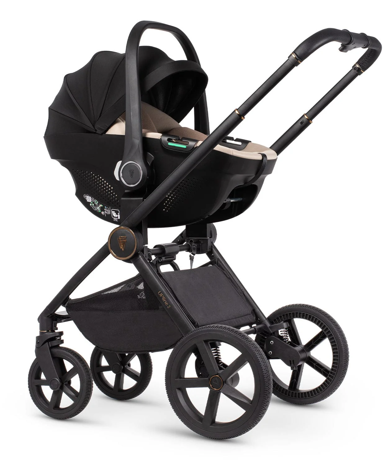 Venicci Upline 2, 4in1 Pushchair - Brownie/Beige [Available In-Store Only] - Image 19