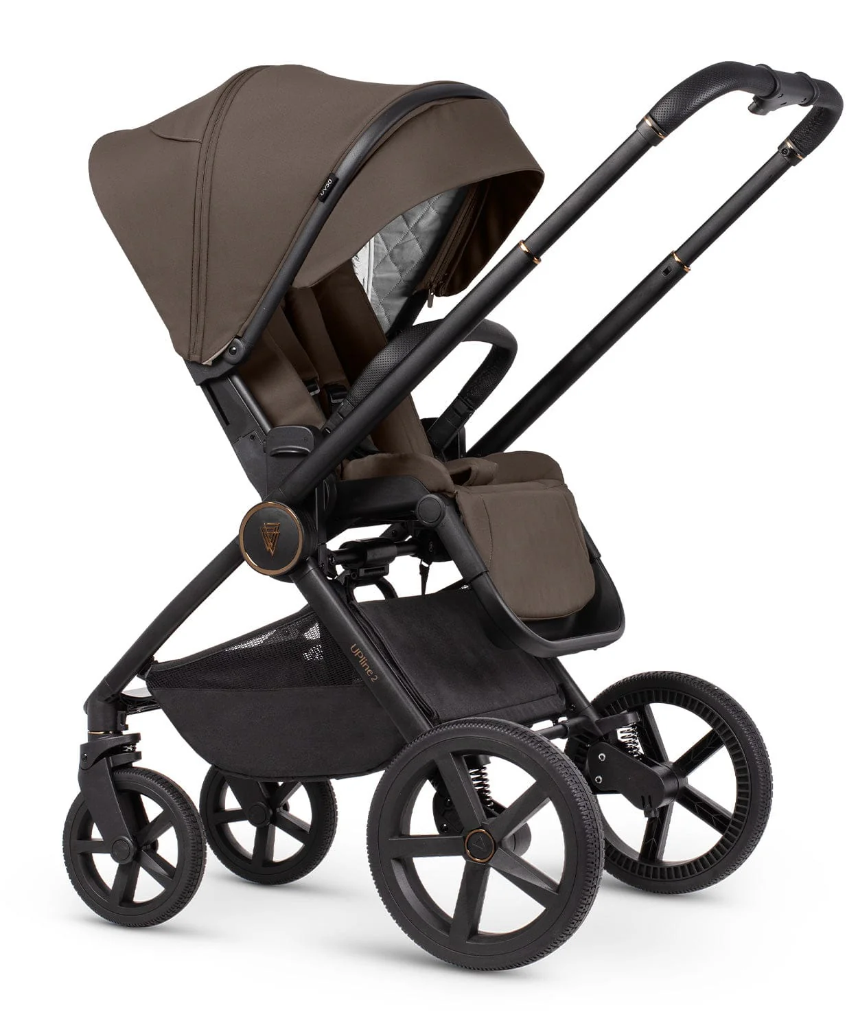 Venicci Upline 2, 4in1 Pushchair - Brownie/Beige [Available In-Store Only] - Image 4