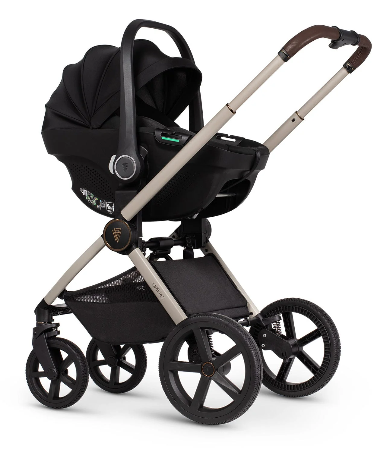 Venicci Upline 2, 4in1 Pushchair - Stone Beige/Black - Image 16