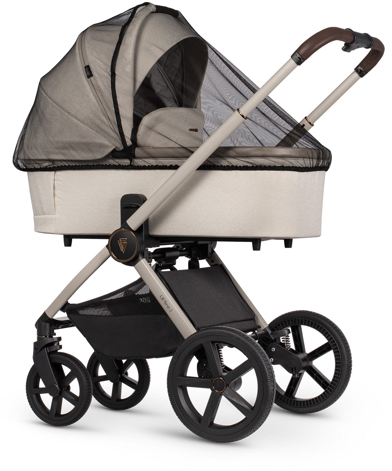 Venicci Upline 2, 4in1 Pushchair - Stone Beige/Black - Image 12
