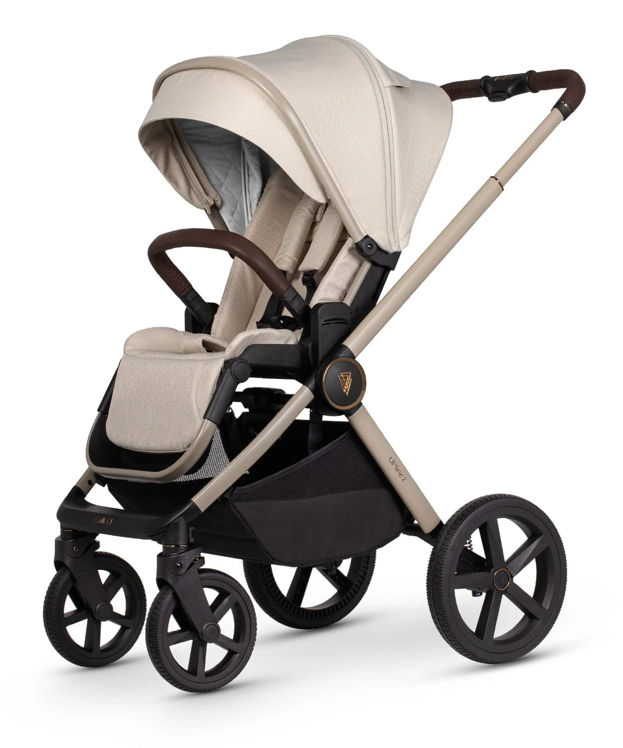 Venicci Upline 2, 4in1 Pushchair - Stone Beige/Black - Image 3