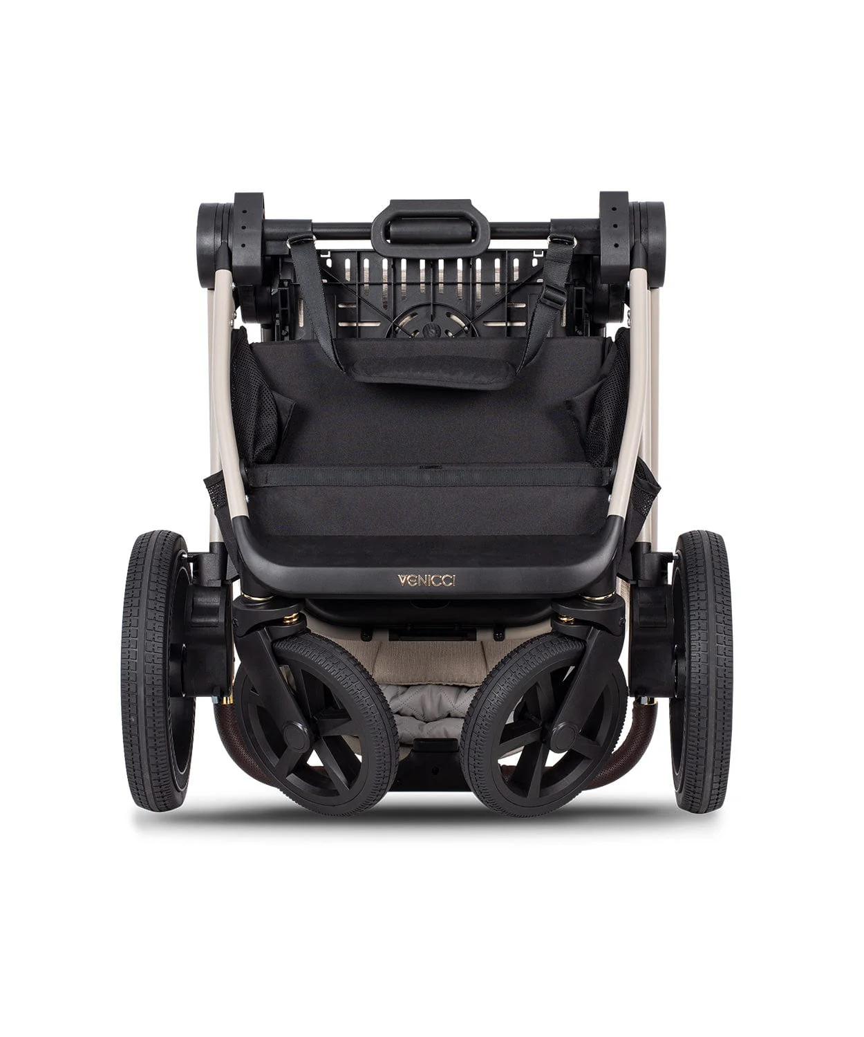 Venicci Upline 2, 4in1 Pushchair - Stone Beige/Black - Image 8