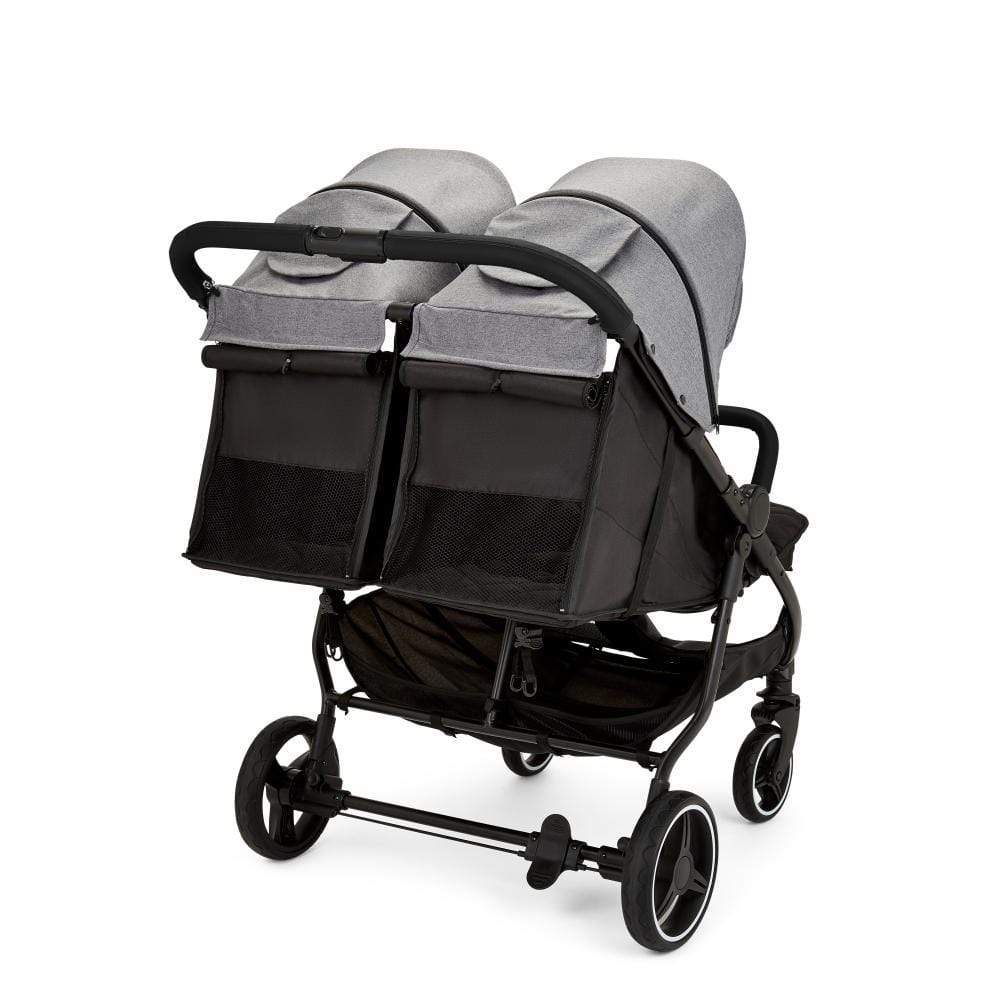 Ickle Bubba Venus Double Stroller Black / Space Grey / Black - Image 2