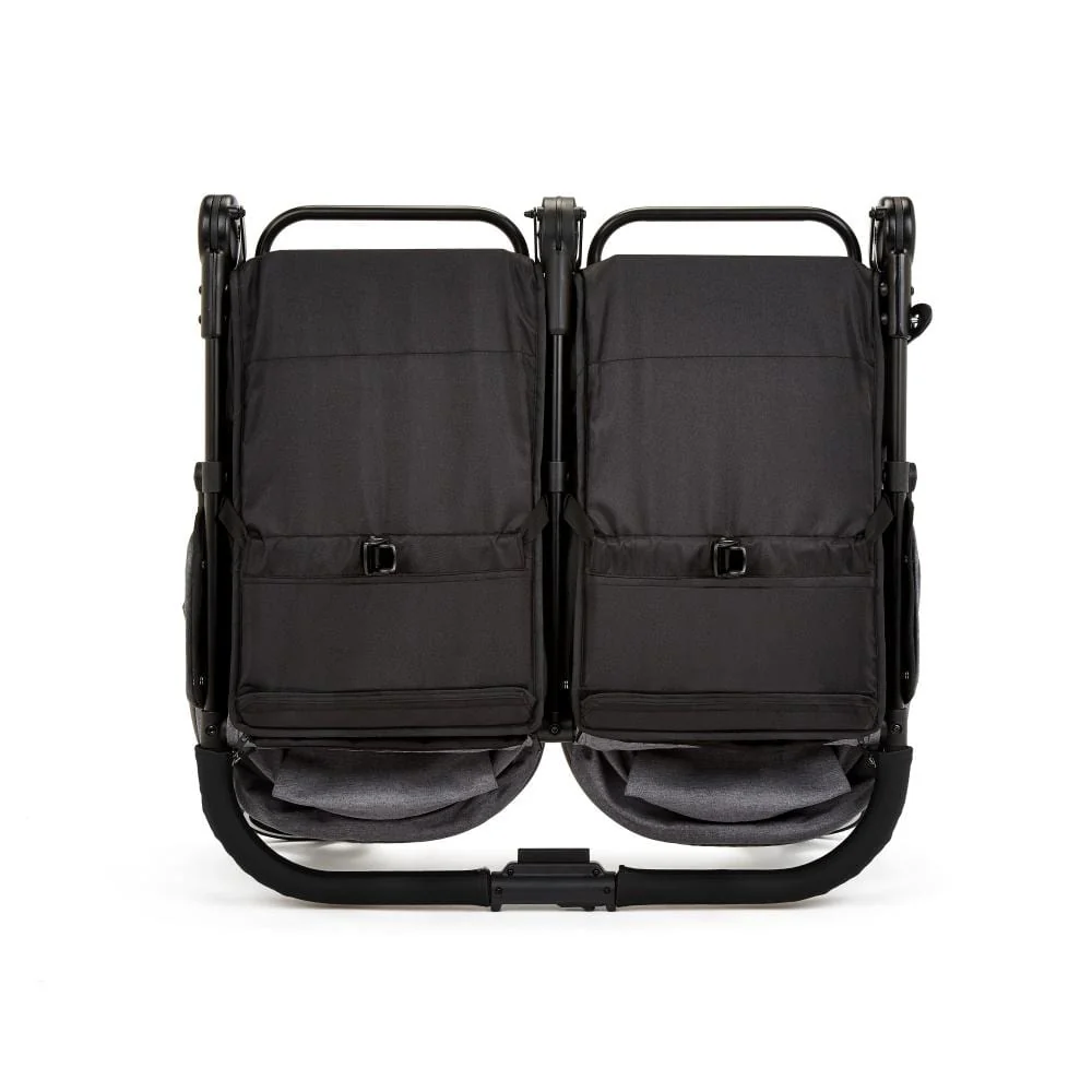 Ickle Bubba Venus Double Stroller Black / Space Grey / Black - Image 8