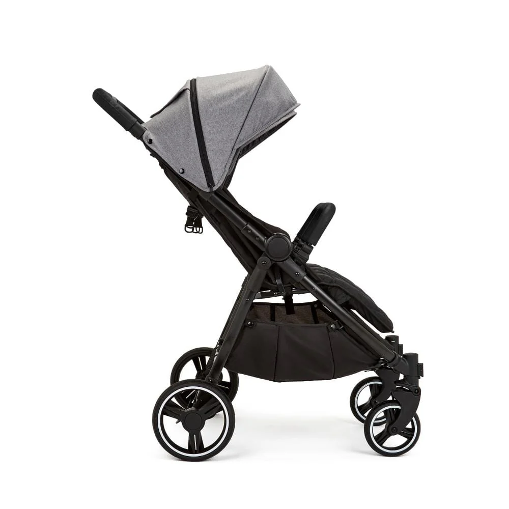 Ickle Bubba Venus Prime Double Stroller - Black / Space Grey / Black - Image 11